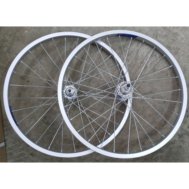 20” inch basikal alloy rim depan belakang front disc rear disc Shopee