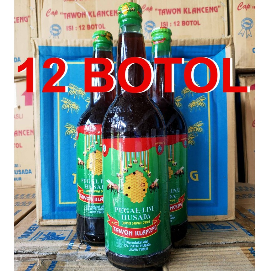 JAMU JAWA TAWON KLANCENG 12 BOTOL X 650 ML PEGAL LINU | Shopee Malaysia