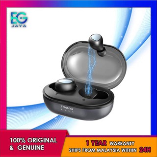 Tranya T3 Pro Bluetooth 5.0 Super Deep Bass True Wireless Sports Earbuds READY STOCK Shopee Malaysia