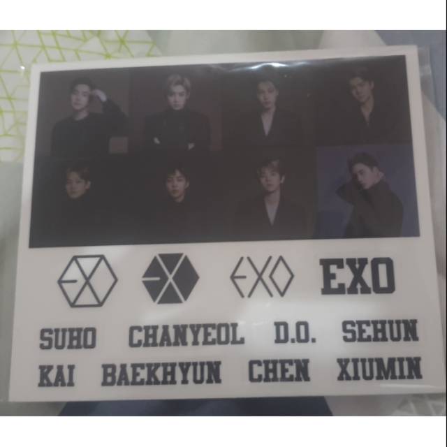 Official LIGHTSTICK EXO VER 3 STICKER | Shopee Malaysia