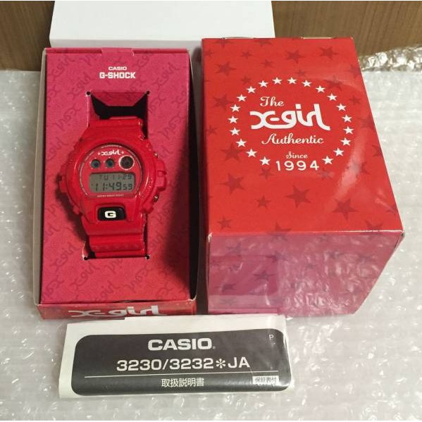 G-SHOCK CASIO XG Collaboration Limited Model Red Japan DW-6900FS-X