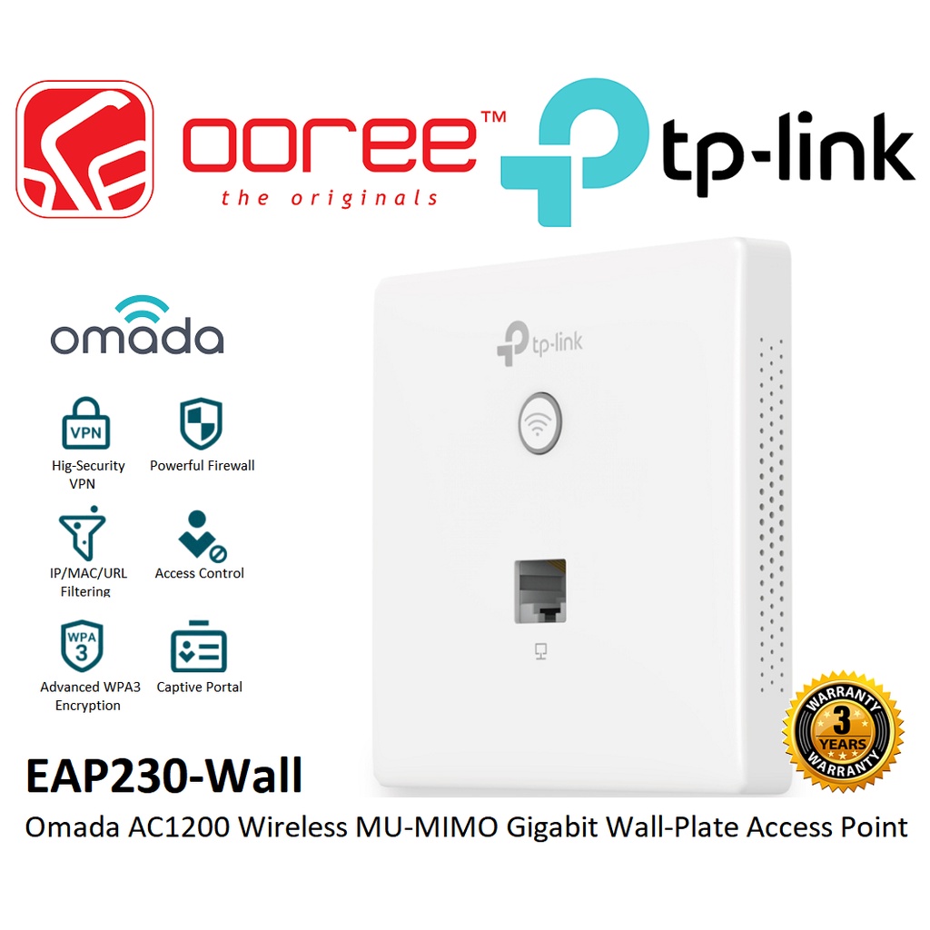 Supporto A Parete Per TP-Link EAP615, EAP225, EAP235 – Staffa In Plastica 3D, Made In Austria
