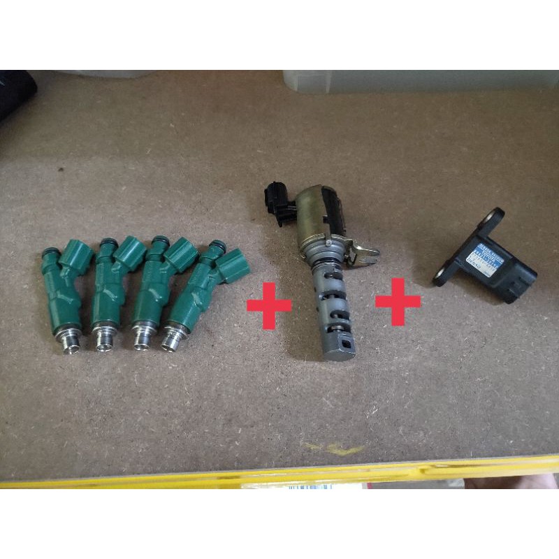 VVTI SR&MAP SENSOR+INJECTOR FOR MYVI/ALZA ORIGINAL JAPAN(USED) | Shopee ...