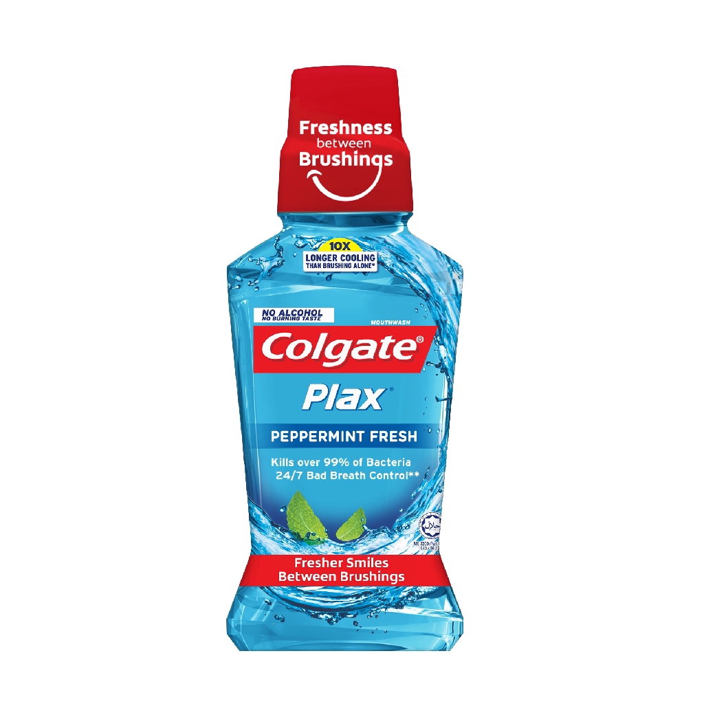 Colgate Plax Peppermint (250ml) | Shopee Malaysia