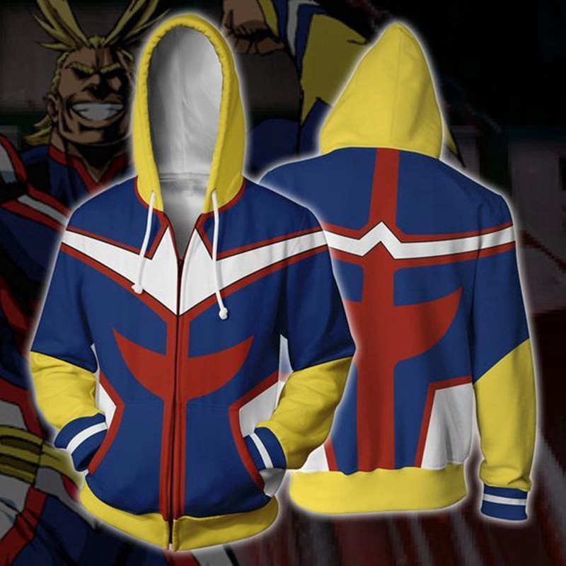 All might cosplay hoodie online