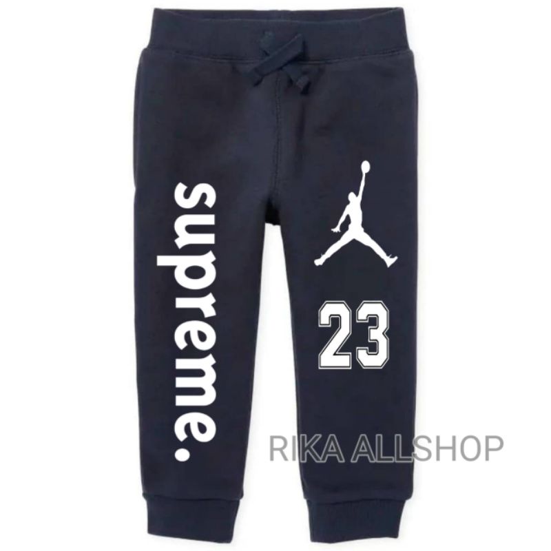 Kids supreme jogger Pants Shopee Malaysia
