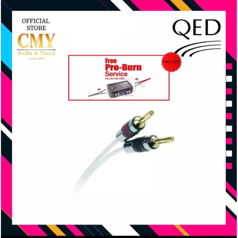 QED XT40i Reference Speaker Cable Terminated Airloc Plugs - Pair - View #9