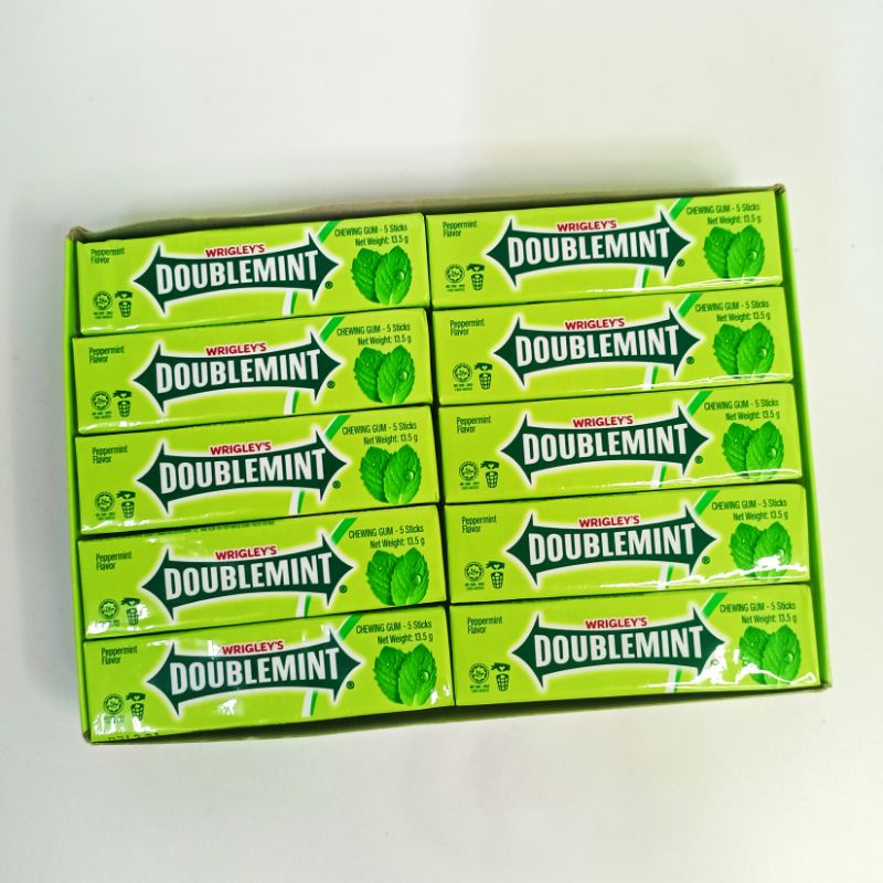 Wrigley S Doublemint Chewing Gum Shopee Malaysia