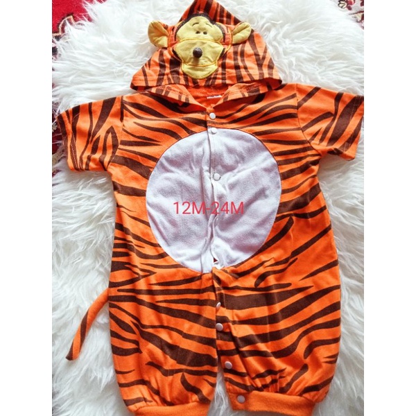 costume animal tiger baby cute/romper/boy/girl/ Shopee Malaysia