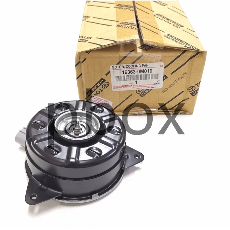 Toyota Vios NCP42, NCP93 Radiator Fan Motor 100% Original (16363-OMO1O ...