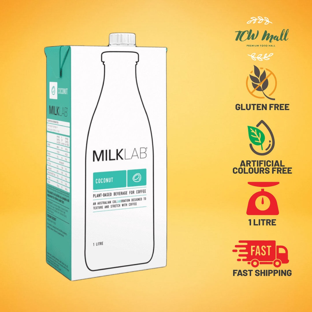 Milklab Coconut Milk 1L Coconut Milk for Coffee Santan untuk kopi