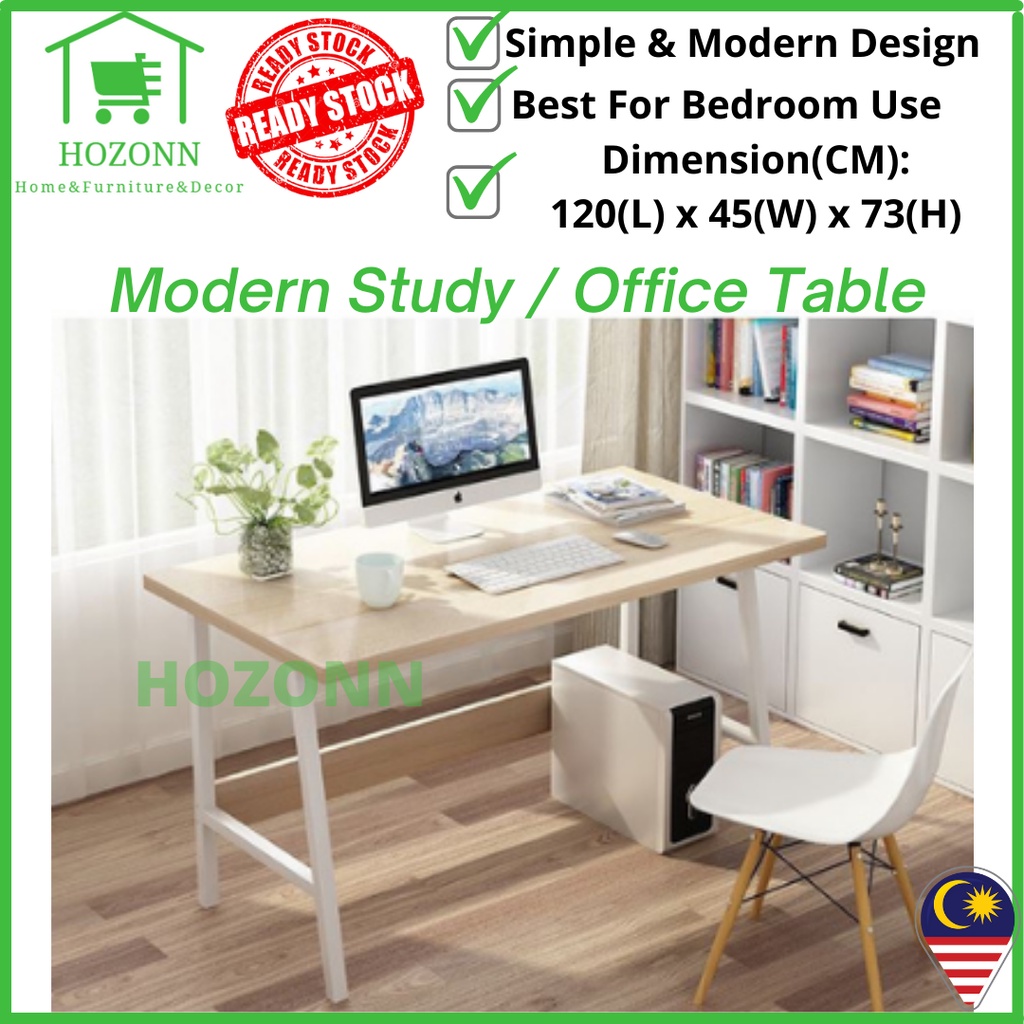 HOZONN Study Table PC Laptop Table Meja Computer Printer Meja Belajar ...