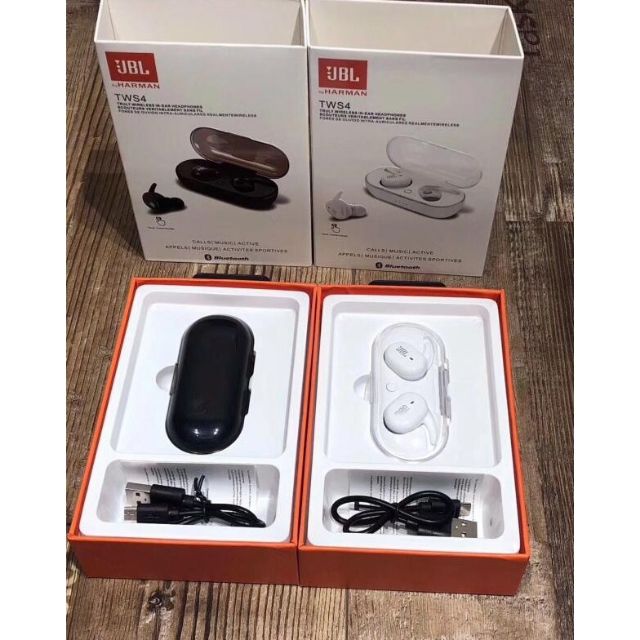NEW HARMAN JBL TWS4 True Wireless Headphones Bluetooth5.0 Shopee Malaysia