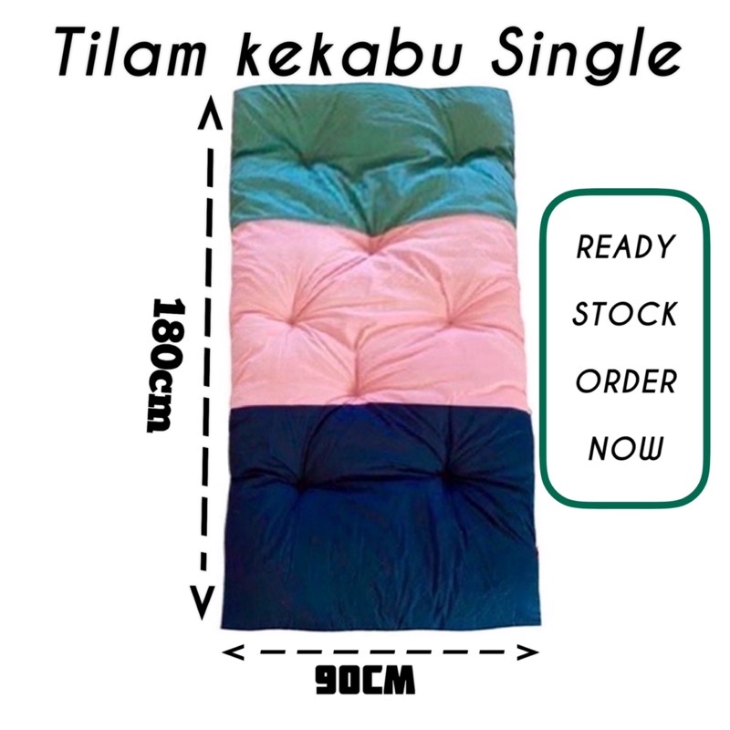 Tilam Single Tebal / 90x180cm Single Mattress / Tilam Gulung Viral ...