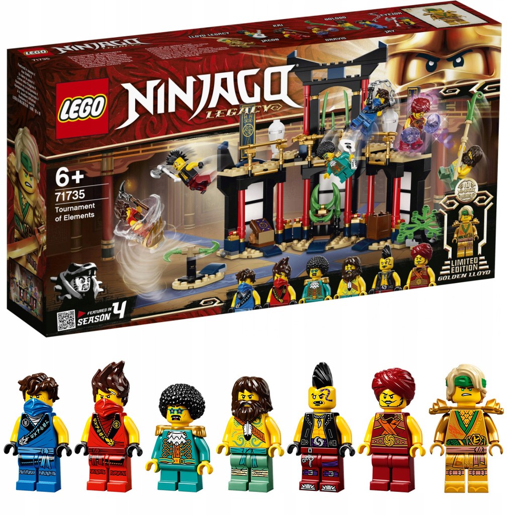 Ninjago tournament best sale of elements sets