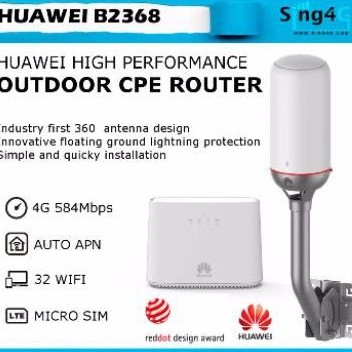 ANTENA + Modem / Router HUAWEI B2368-57