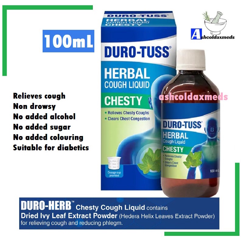 Prospan/Prospan F OR DuroTuss Herbal Cough Syrup 100ML/200ML (Ivy Leaf