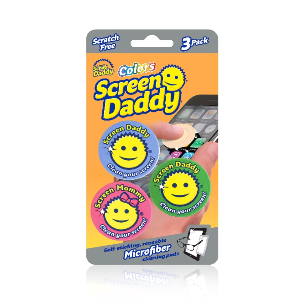 [Scrub Daddy MY] Screen Daddy Microfiber Screen Cleaner Wipe by Scrub ...