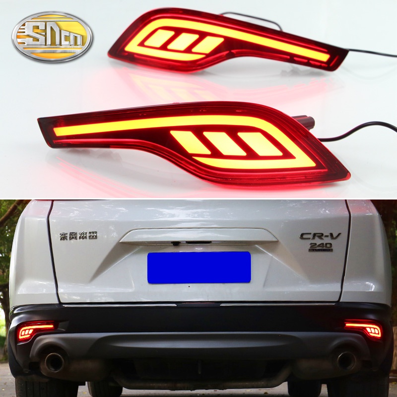 Honda CRV CR-V 2017-2020 Automotive LED Rear Bumper Reflector 2-in-1 ...