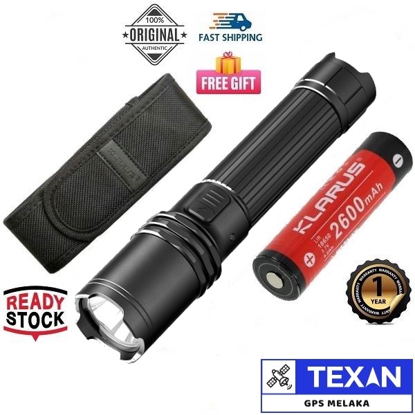 Klarus A1 Pro Extreme Output LED Flashlight 1300 Lumens Shopee Malaysia