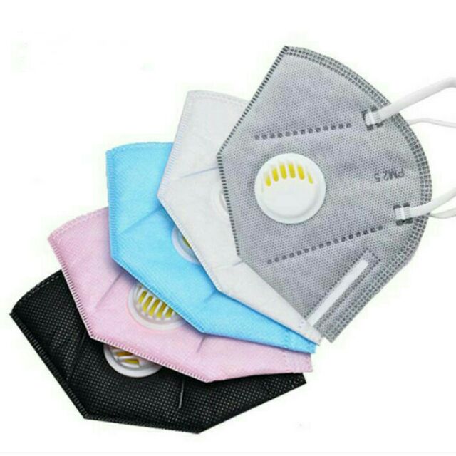 TOPENG MUKA JEREBU, INFLUENZA KN95 MASK WITH BREATHING VALVE | Shopee ...