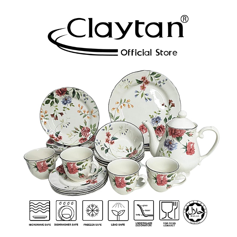 Claytan dinner set best sale