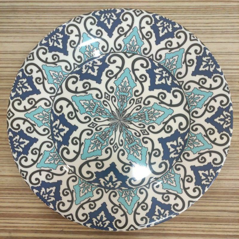 Luncheon plate 10"(melamine) Shopee Malaysia