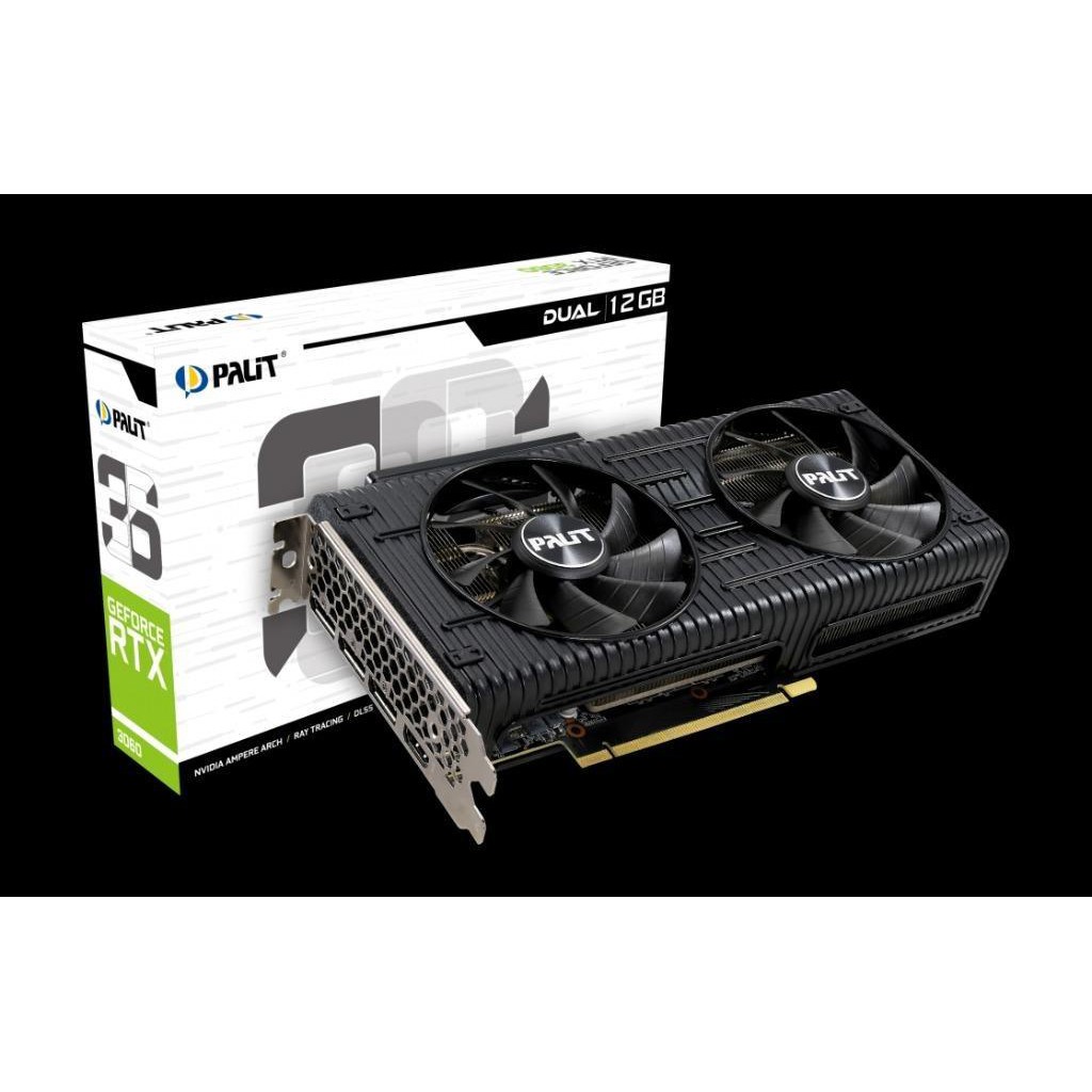 Palit GeForce RTX 3060 Dual 12GB GDDR6 Gaming Graphic Card