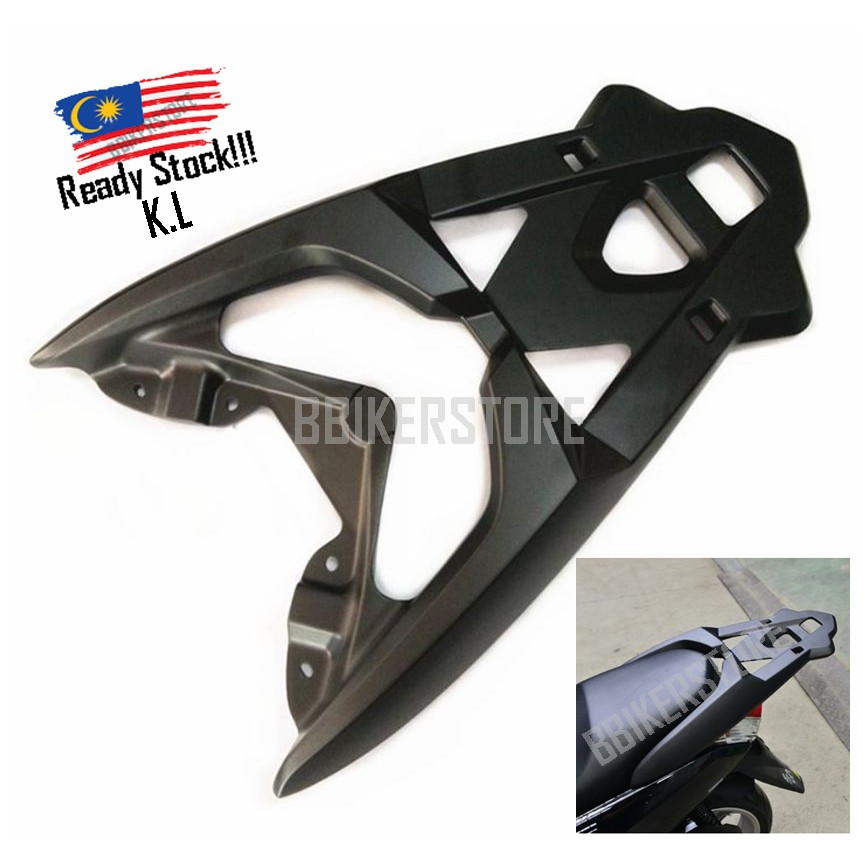N-MAX 155 V1 Rear Rack top box Luggage Monorack NMAX Top Rack Support ...