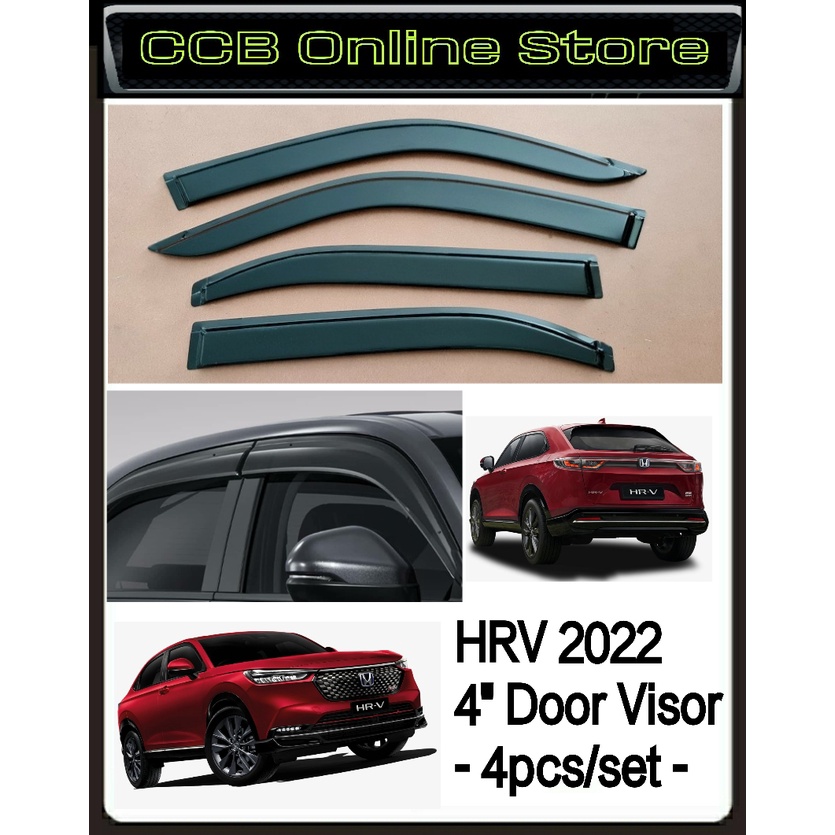 Honda hrv deals door visor