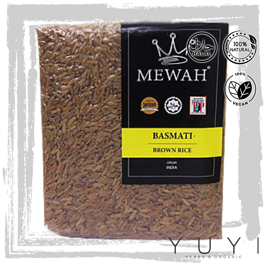【Mewah】Basmati Brown Rice - 1kg | Shopee Malaysia