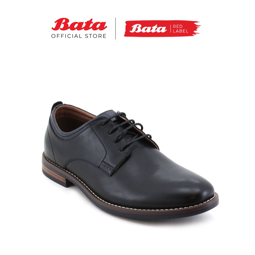 BATA RED LABEL Rl-Maddox Men Black Smart Casual 8516143 kasut casual ...