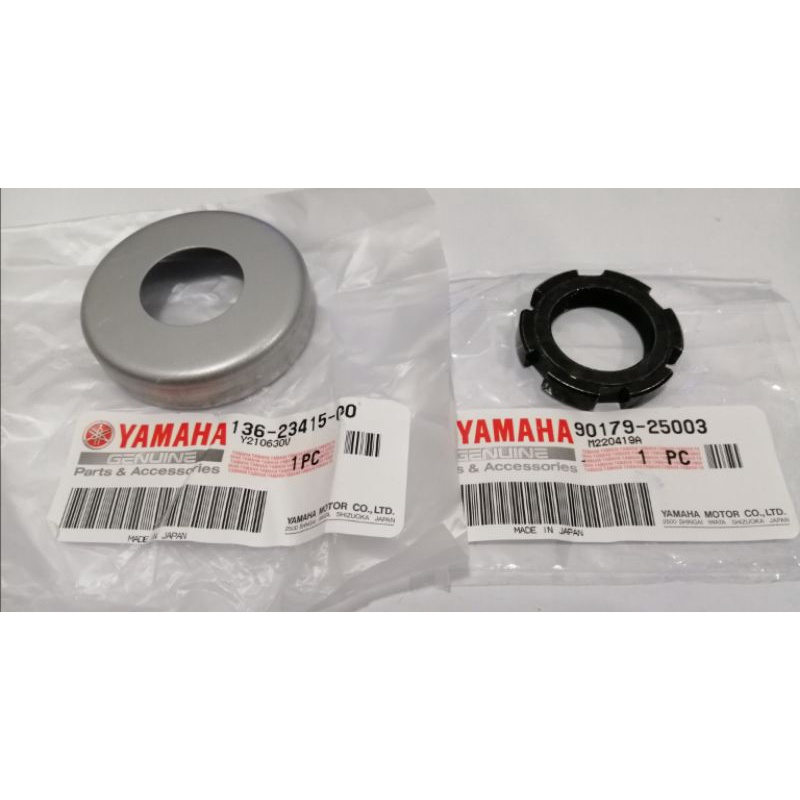 Cover ball race & Nut RXZ - 136-23415-00/90179-25003 | Shopee Malaysia