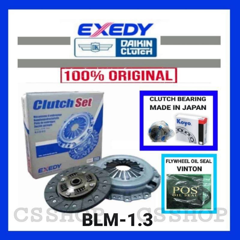 EXEDY PROTON BLM 1.3 , FL CLUTCH KIT SET ORIGINAL EXEDY DAIKIN ( MADE