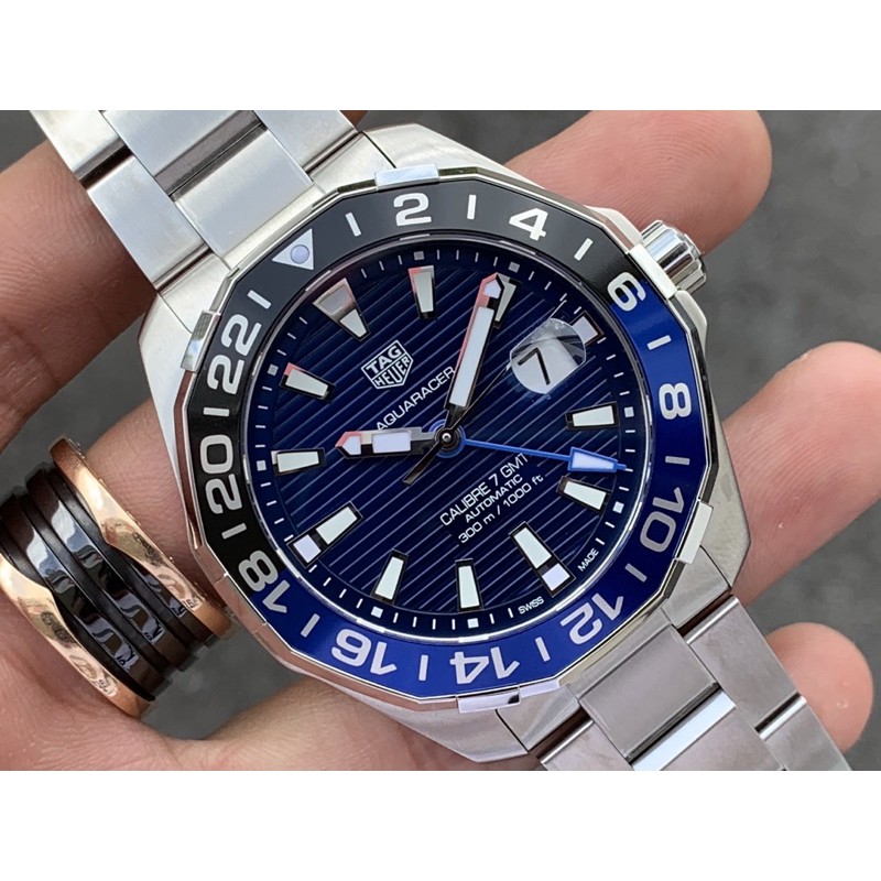 Tag Heuer Aquaracer GMT Batman 43mm Shopee Malaysia