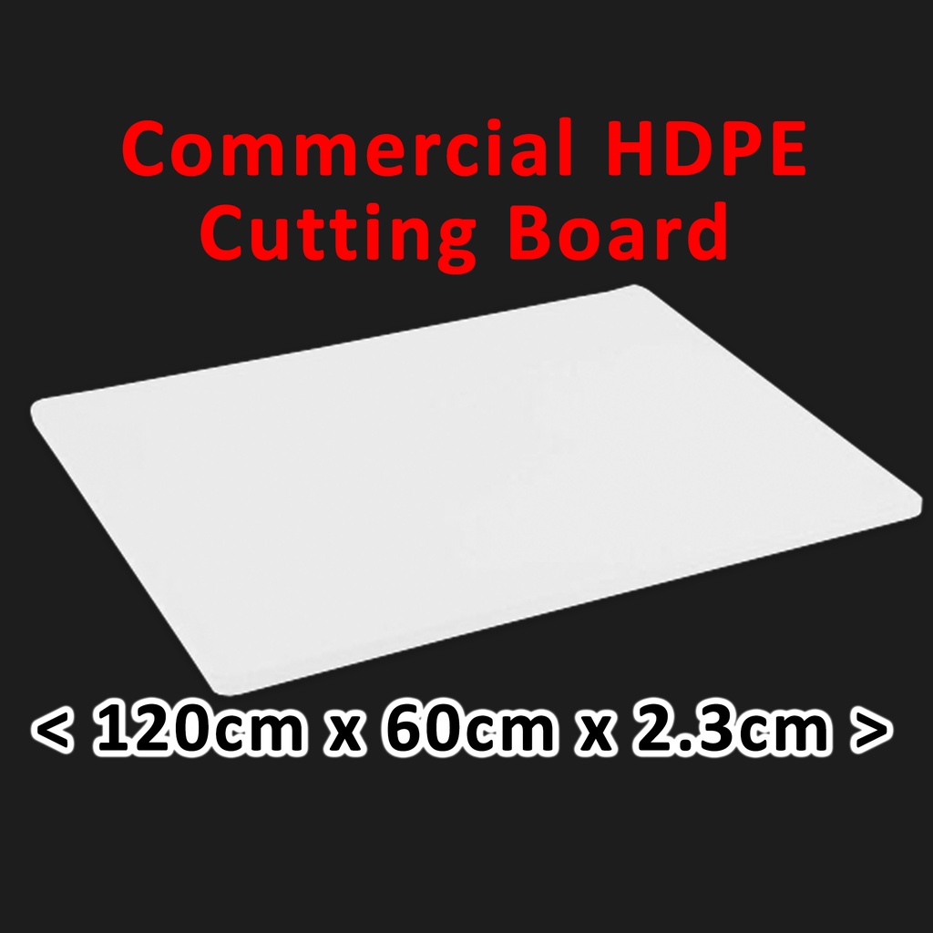 HDPE White Cutting Board Commercial Cutting Board White Professional Plastic Chopping Board