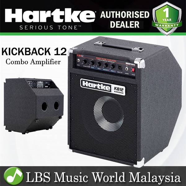 Hartke Kickback KB12 500W 1x12 Inch Speaker Amplifier Electric Bass
