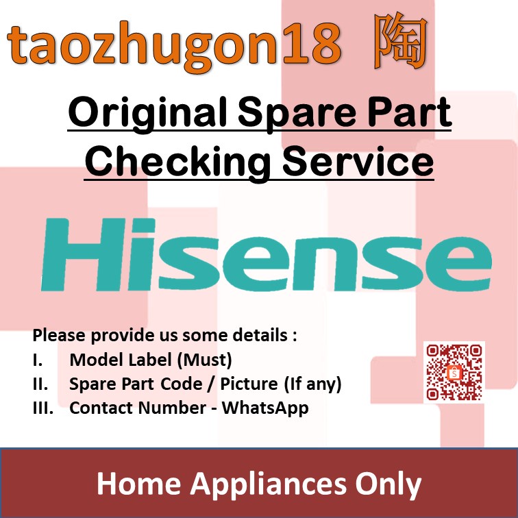 Original Hisense Spare Part Checking Service Washing Machine