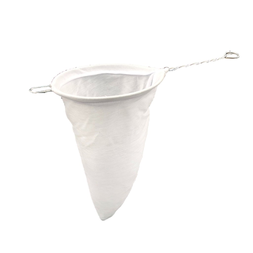 COTTON Handle Strainer - Tea Leaves & Coffee Dust Filter Penapis Kopi ...