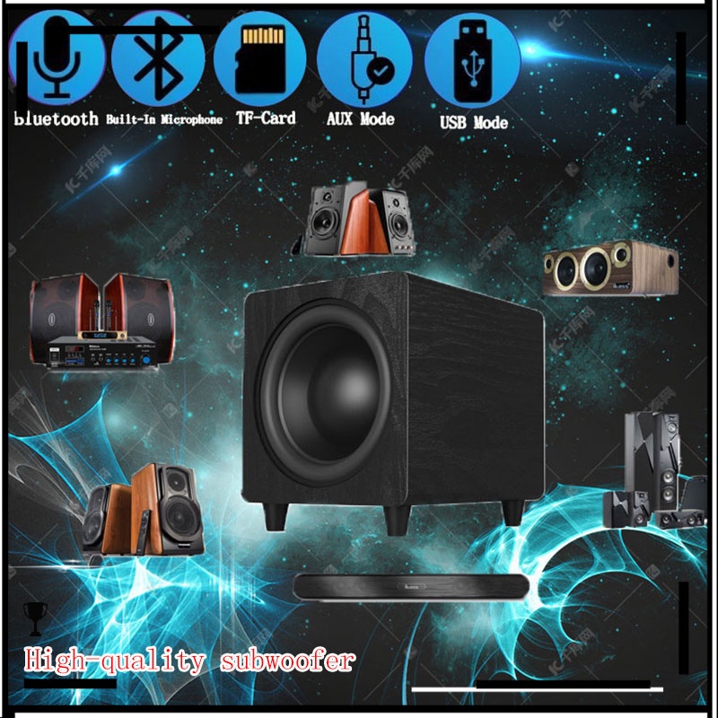 Original ILASSA 10 inch Subwoofer home teater Speaker Powered Active