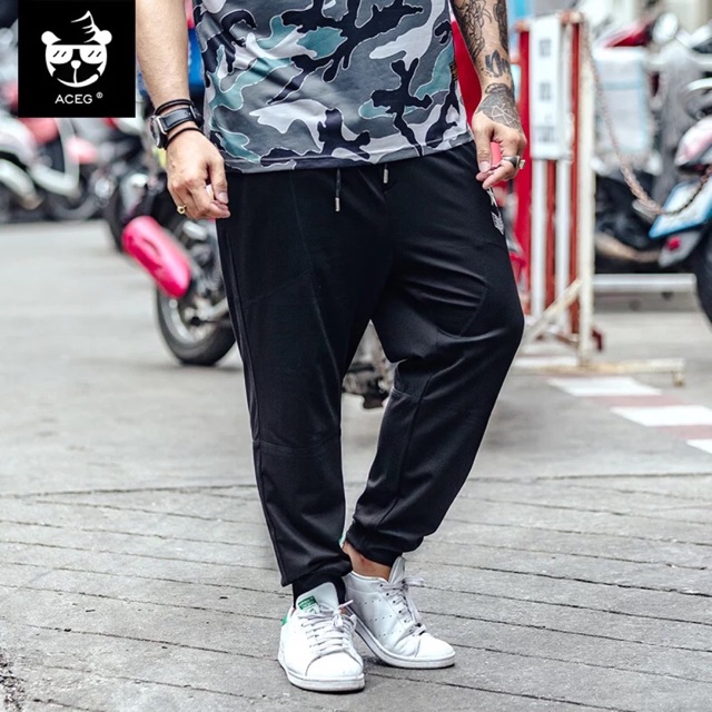 ACEG Plus Size Men Jogger Pants Sweatpants 2XL 3XL 4XL 5XL 6XL Shopee Malaysia