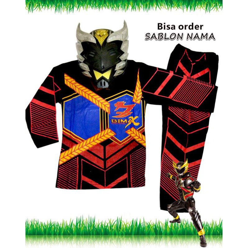 Garuda Bima X DARK MODE Satria Children's Costume | Shopee Malaysia