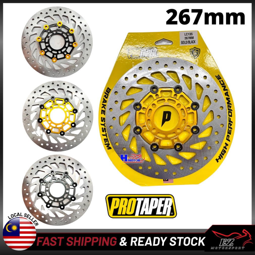 PROTAPER 267mm CNC Front Disc Brake Plate Piring Disc Depan For LC135 ...