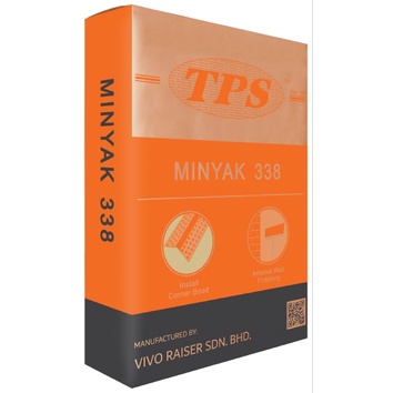 Plaster Top Coat for Internal Wall TPS Minyak Grey 338 40kg | Shopee ...
