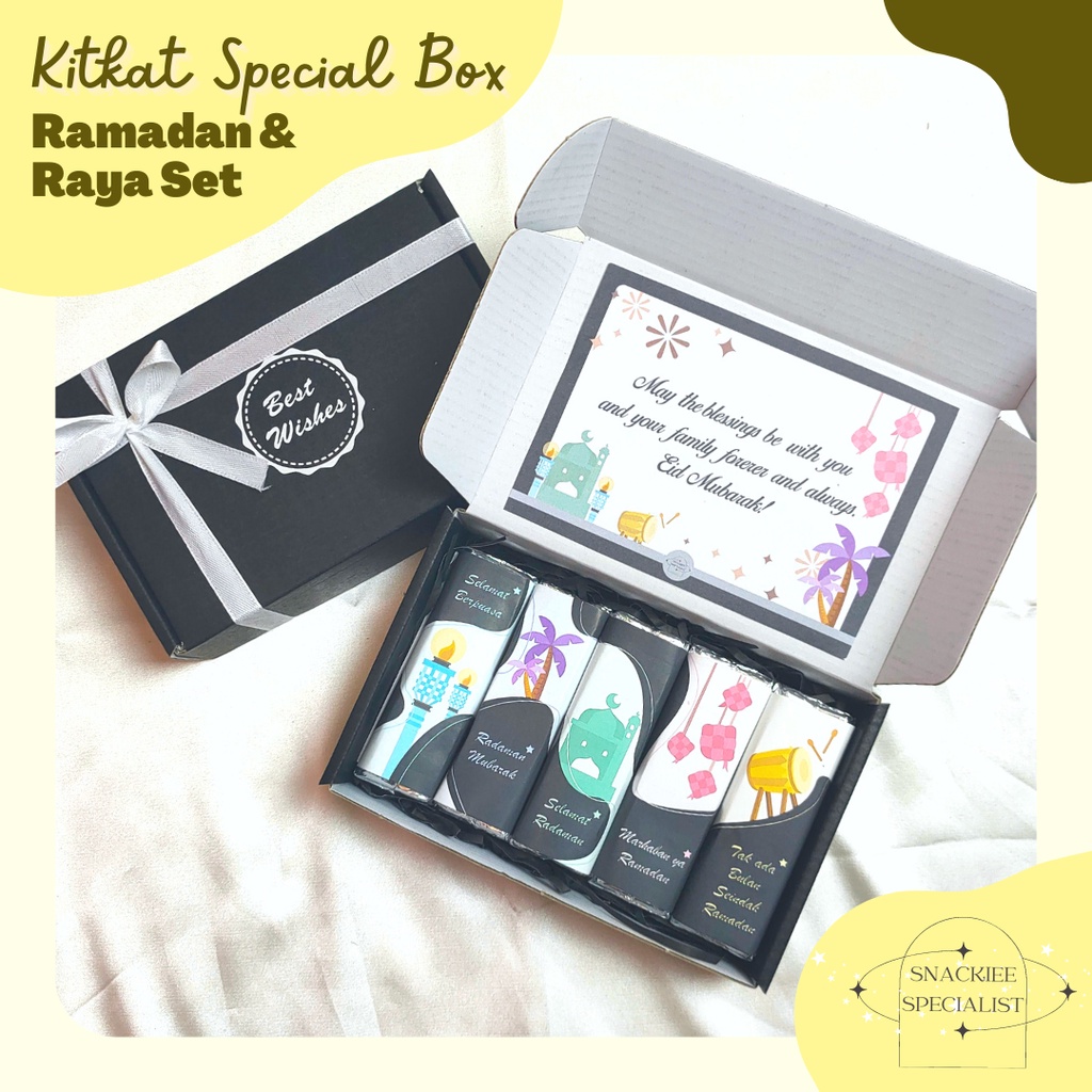 🌟Shipout everyday🌟 Ramadan Kitkat Chocolate Gift Box with special