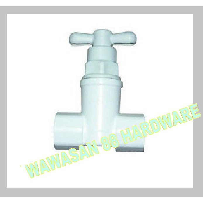 PVC PLASTIC Plastik STOPCOCK STOP COCK Stopkok/ Valve Bathroom ...