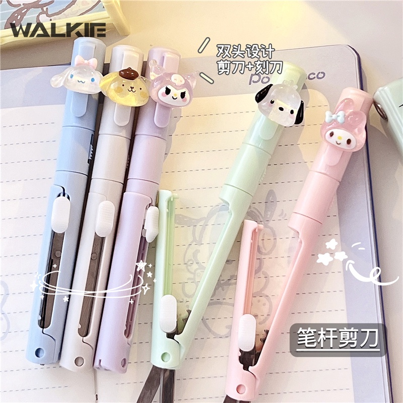 WALKIE Kuromi Cinnamoroll Mymelody Pompompurin Pochacco Kawaii Cartoon ...