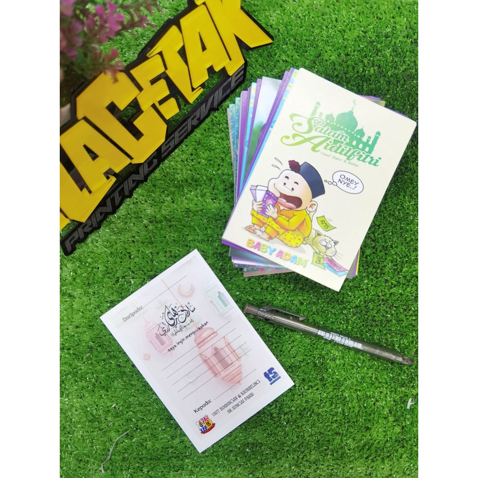 KAD RAYA / KAD BIRTHDAY / KAD MAJLIS *CUSTOM* | Shopee Malaysia