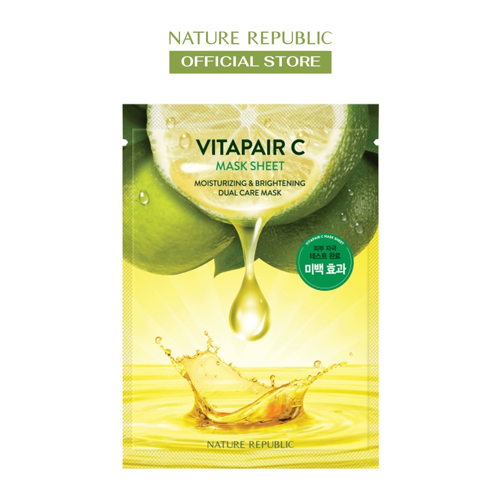 Nature Republic Gift Vitapair C Mask Sheet 25ml Shopee Malaysia