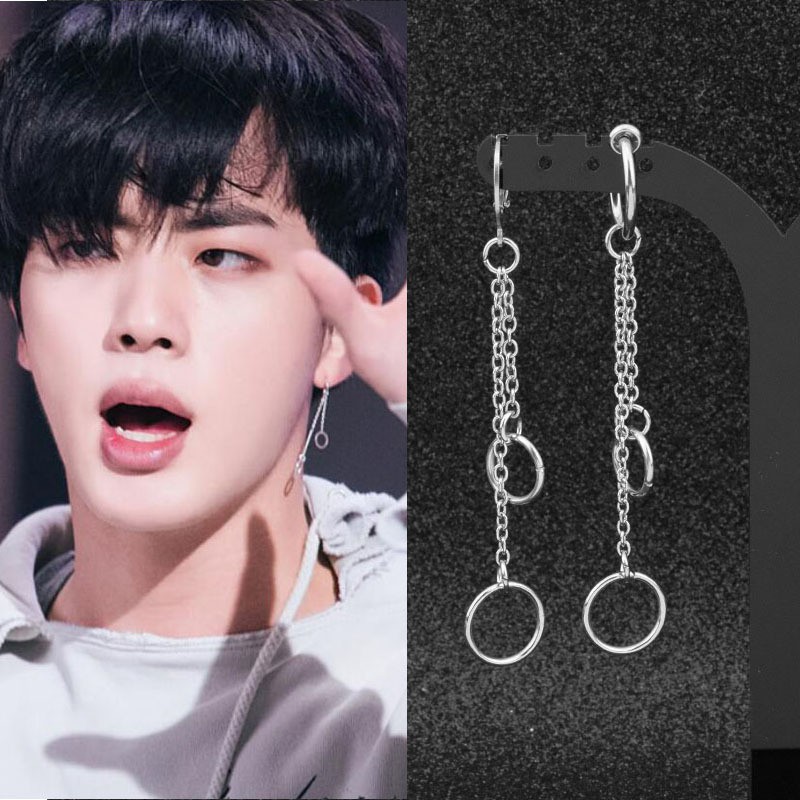 Kpop clearance boy earrings